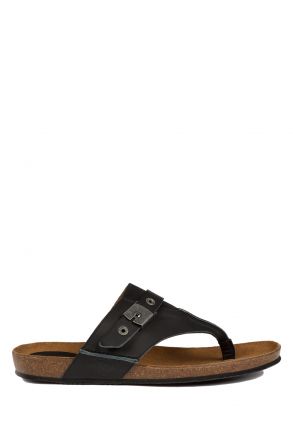 22673 Scholl Kamal Erkek Terlik 41-46 Siyah / Black