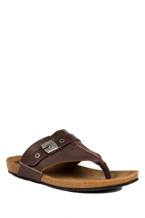 22673 Scholl Kamal Erkek Terlik 41-46 Kahverengi / Brown