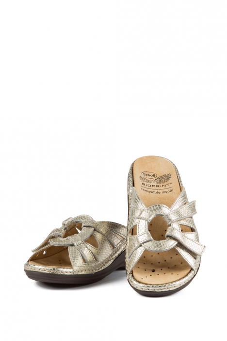 22938 Scholl Jeliel Kadın Terlik 35-41 PLATIN-BEJ TONU