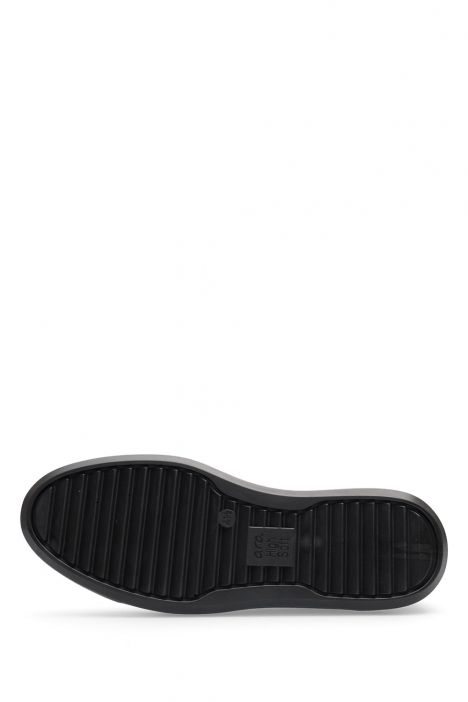 23042 Ara Shoes Canberra Kadın Deri Sneaker Ayakkabı 3.5-7.5 01 CERVOCALF,MURANOLACK , BLACK