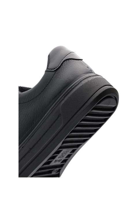 23042 Ara Shoes Canberra Kadın Deri Sneaker Ayakkabı 3.5-7.5 01 CERVOCALF,MURANOLACK , BLACK