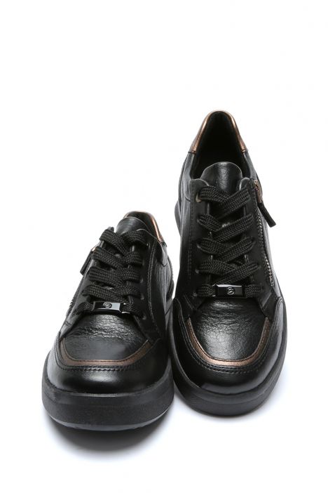 23301 Ara Shoes Lazio Kadın Deri Ayakkabı 3.5-7.5 SCHWARZ MORO - 01