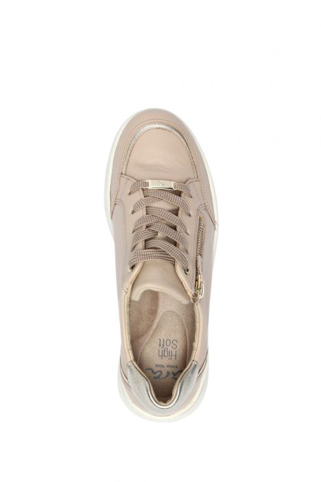 23301 Ara Shoes Lazio Kadın Deri Ayakkabı 3.5-7.5 SAND PLATIN - 08