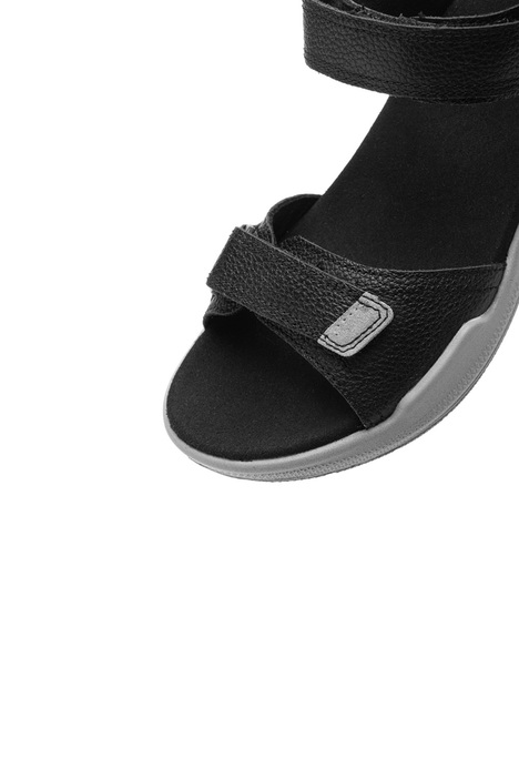 23502 Ara Shoes Motion Kadın Yürüyüş Sandaleti 36-41 01 SCHWARZ,DUSTY