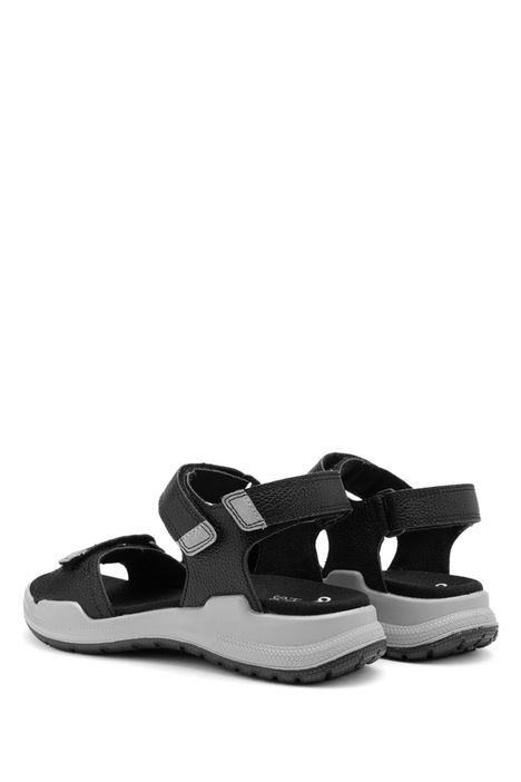 23502 Ara Shoes Motion Kadın Yürüyüş Sandaleti 36-41 01 SCHWARZ,DUSTY