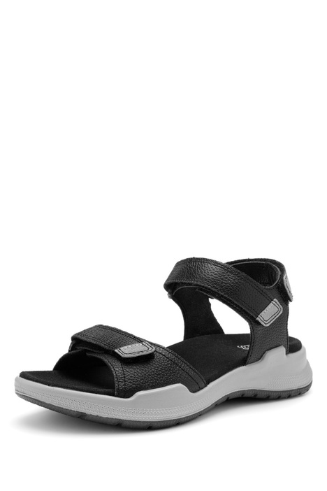 23502 Ara Shoes Motion Kadın Yürüyüş Sandaleti 36-41 01 SCHWARZ,DUSTY