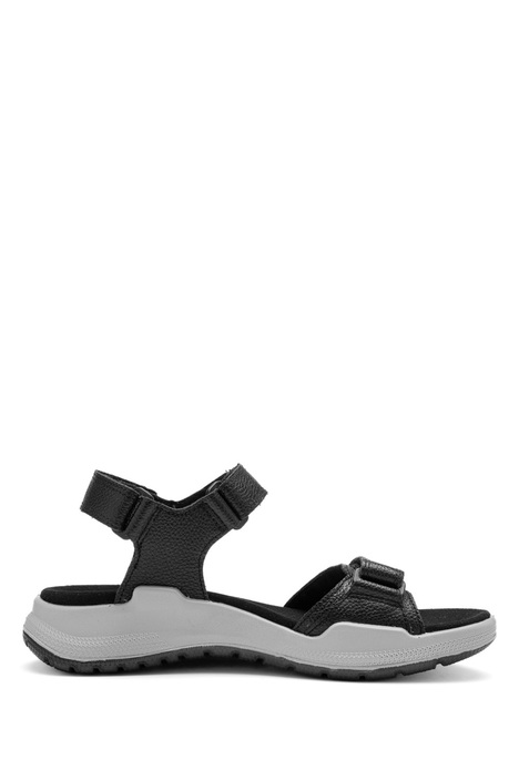 23502 Ara Shoes Motion Kadın Yürüyüş Sandaleti 36-41 01 SCHWARZ,DUSTY