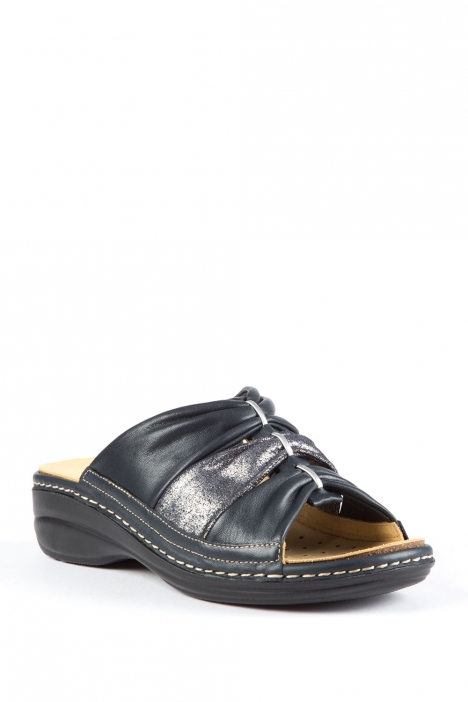 23645 Scholl Bixa Kadın Terlik 35-42 Lacivert / Navy Blue