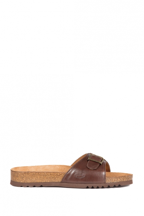 23746 Scholl Akumal Erkek Terlik 41-45 DARK BROWN