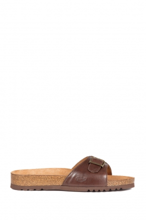 23746 Scholl Akumal Erkek Terlik 41-45 DARK BROWN
