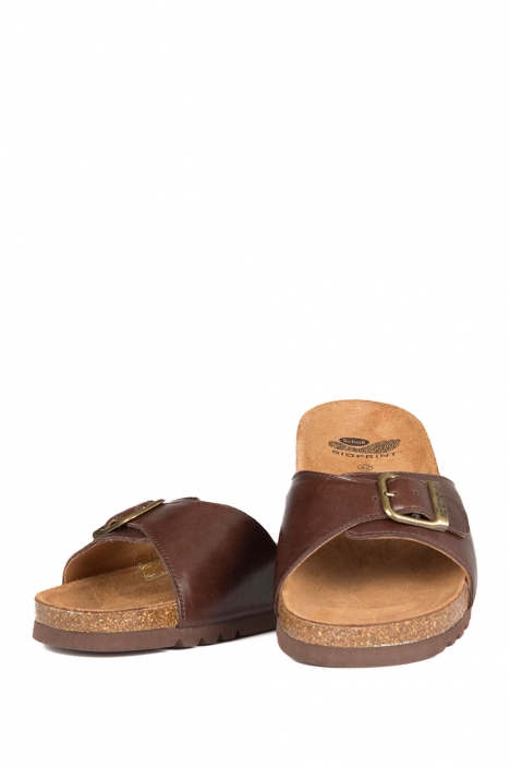 23746 Scholl Akumal Erkek Terlik 41-45 DARK BROWN