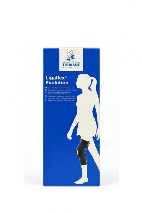 2375 Thuasne Ligaflex Evolution Menteşeli Dizlik NOIR