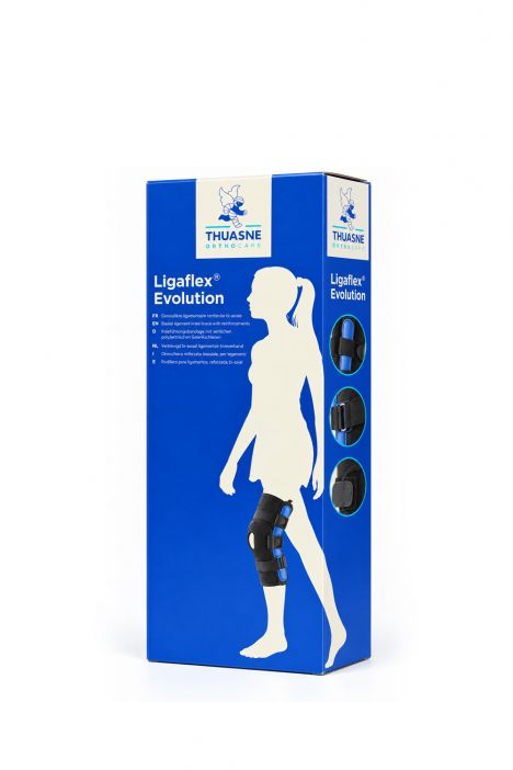 2375 Thuasne Ligaflex Evolution Menteşeli Dizlik NOIR
