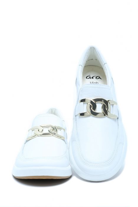 23911 Ara Shoes Roma Kadın Deri Ayakkabı 3.5-7.5 WHITE - 04