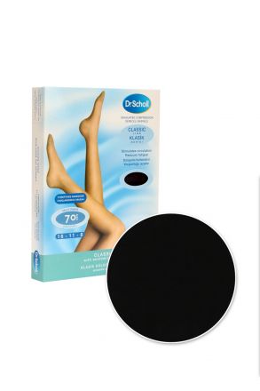 2397 Scholl 70 Den. Külotlu Varis Çorabı Siyah / Nero