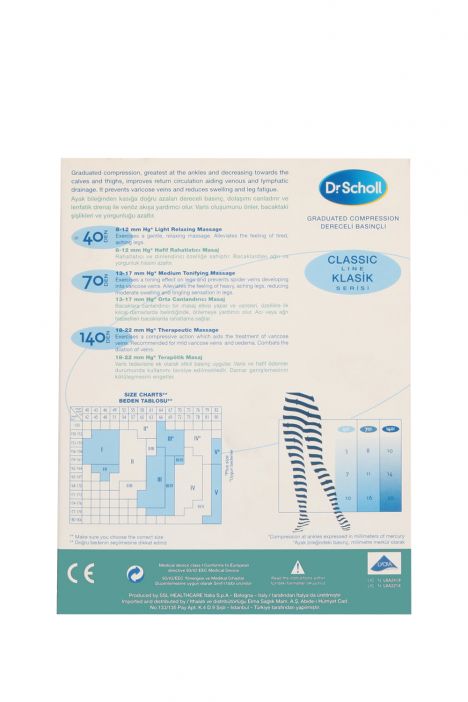 2397 Scholl 70 Den. Külotlu Varis Çorabı Siyah / Nero