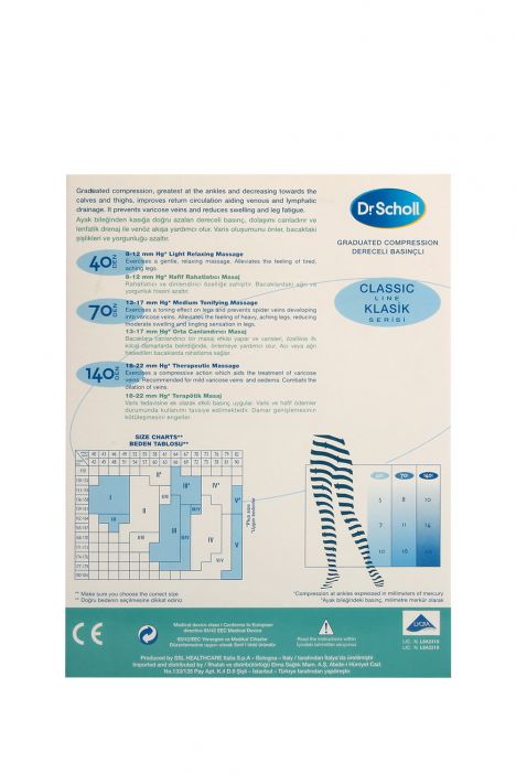 2400 Scholl 70 Den. Külotlu Varis Çorabı MEDIO