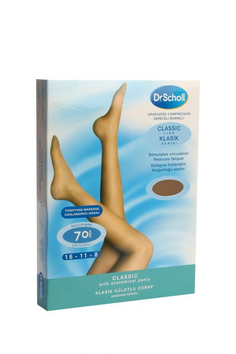 2400 Scholl 70 Den. Külotlu Varis Çorabı MEDIO