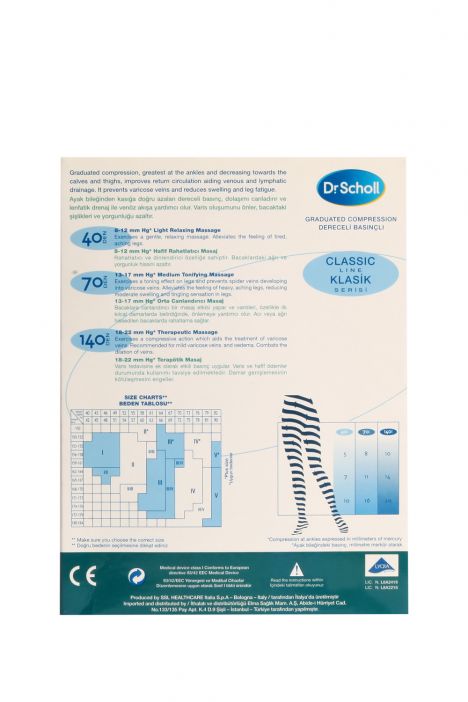 2401 Scholl 140 Den. Külotlu Varis Çorabı MEDIO