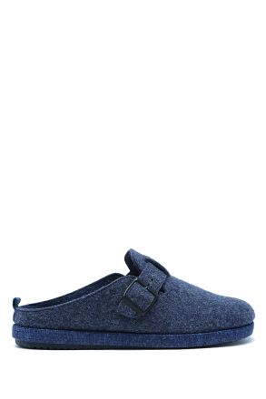 241011 Kifidis Home Erkek Keçe Ev Terliği 40-46 Lacivert/Navy