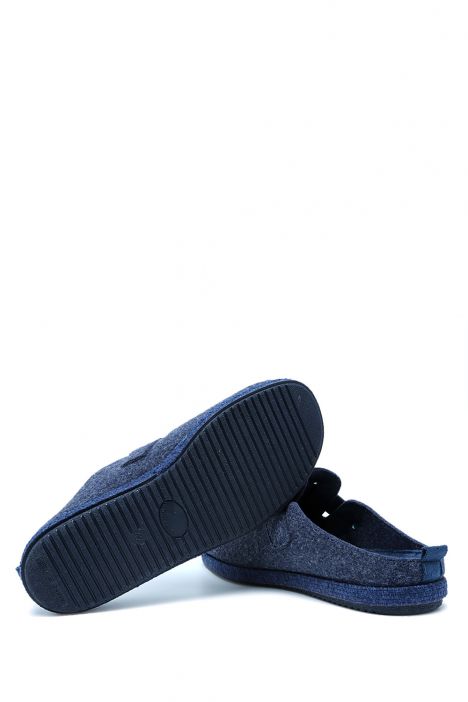241011 Kifidis Home Erkek Keçe Ev Terliği 40-46 Lacivert/Navy