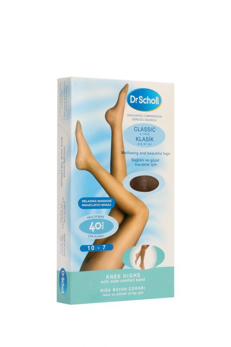 2413 Scholl 40 Den.Kısa Dinlendirici Çorap CHIARO