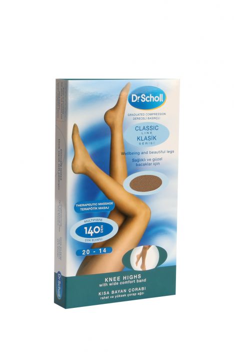 2414 Scholl 140 Den.Kısa Varis Çorabı CHIARO