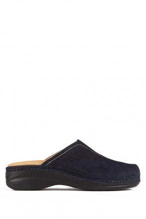 24202 Scholl Duchess Kadın Terlik 35-42 Lacivert / Navy Blue