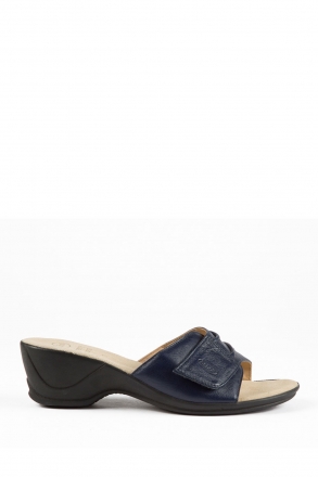 24461 Scholl Chiny Kadın Terlik 35-41 Lacivert / Navy Blue