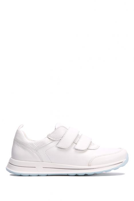 24806 Ara Shoes Osaka Kadın Deri Spor Ayakkabı 3.5-8.5 GAU-SOF,WHITE - 05GW