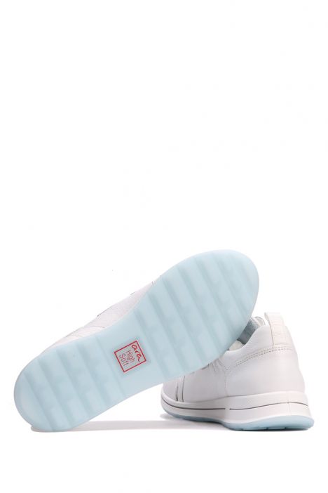 24806 Ara Shoes Osaka Kadın Deri Spor Ayakkabı 3.5-8.5 GAU-SOF,WHITE - 05GW