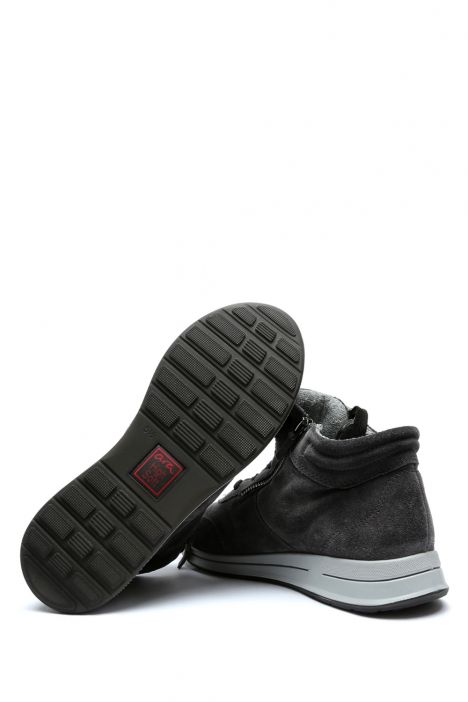 24808 Ara Shoes Kadın Deri Bot 4.0-7.0 VELOUR,GRAPHITE -10