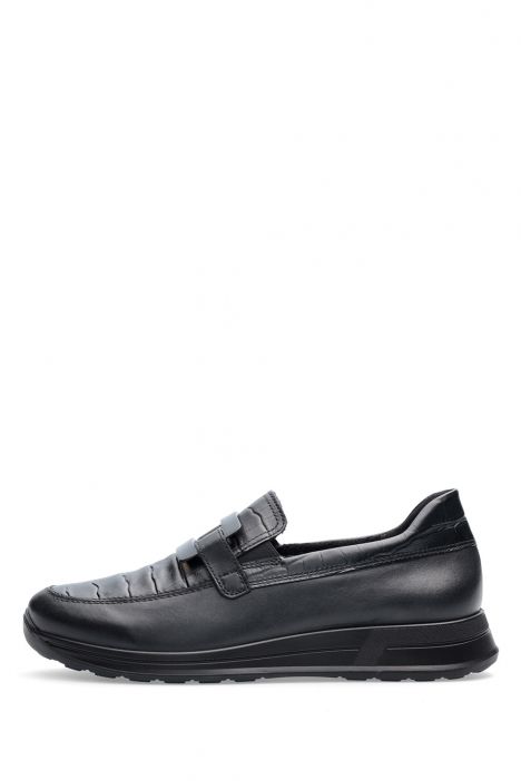 24822 Ara Shoes Osaka Kadın Deri Yürüyüş Ayakkabısı 3.5-7.5 11 SOFTCALF,SOFTKROKO, BLACK