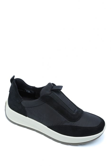 25104 Ara Shoes New York Kadın Sneaker Ayakkabı 3.5-7.5 01 KALBVELOUR,HY-SNOWSOFT , BLACK