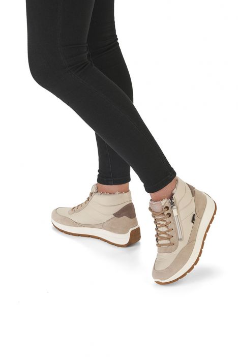 25106 Ara Shoes New York Gore-Tex Kadın Bot 3.5-7.5 05 SHELL,CREAM,MOON