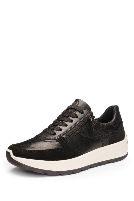 25112 Ara Shoes New York Kadın Sneaker 3.5-7.5 BLACK - 01