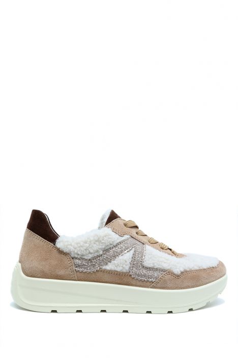 25113 Ara Shoes New York Kadın Spor Ayakkabı 3-7.5 09 BISCUIT,OFFWHITE,MOCCA