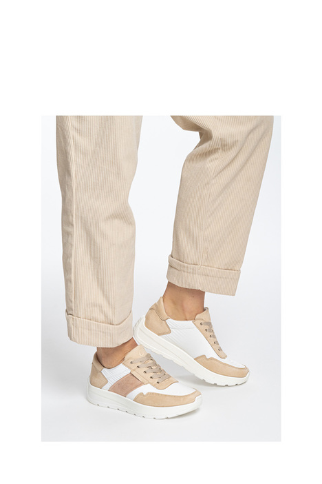 25116 Ara Shoes New York Kadın Yürüyüş Ayakkabısı 3.5-7.5 29 BEACH,EGGWHITE,APRICOT