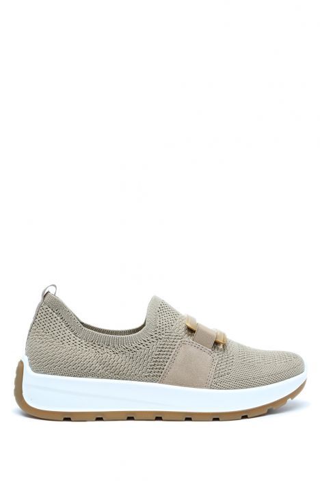 25120 Ara Shoes New York Kadın Yürüyüş Ayakkabısı 36-41 08 WOVENSTRETCH/LUREX,SAND/GOLD