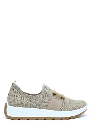 25120 Ara Shoes New York Kadın Yürüyüş Ayakkabısı 36-41 08 WOVENSTRETCH/LUREX,SAND/GOLD