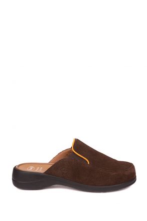 25213 Moue Scholl Kadın Terlik 35-42 DARK BROWN