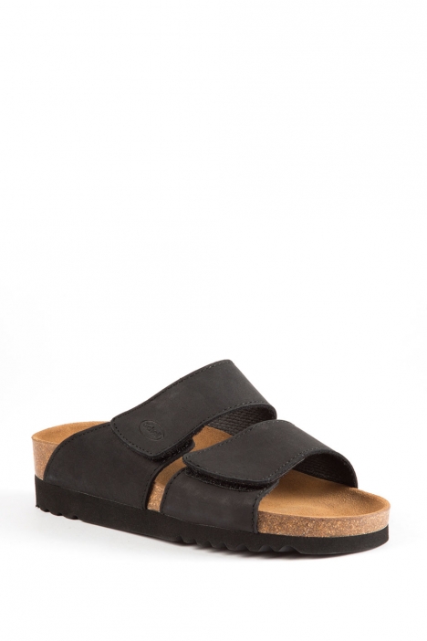 25268 Aalim Scholl Kadın Terlik 35-42 NU.BLACK-NUBUK SİYAH
