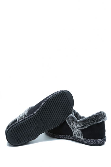 25375 Kifidis Home Kadın Ev Ayakkabısı 36-41 Siyah/Negro