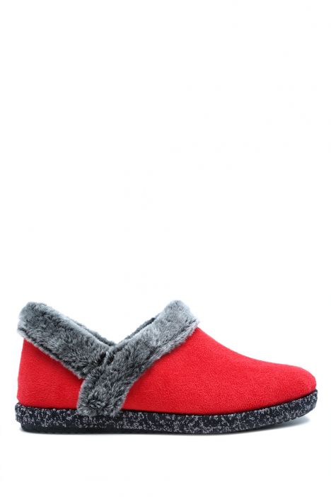 25375 Kifidis Home Kadın Ev Ayakkabısı 36-41 Kırmızı/Rojo