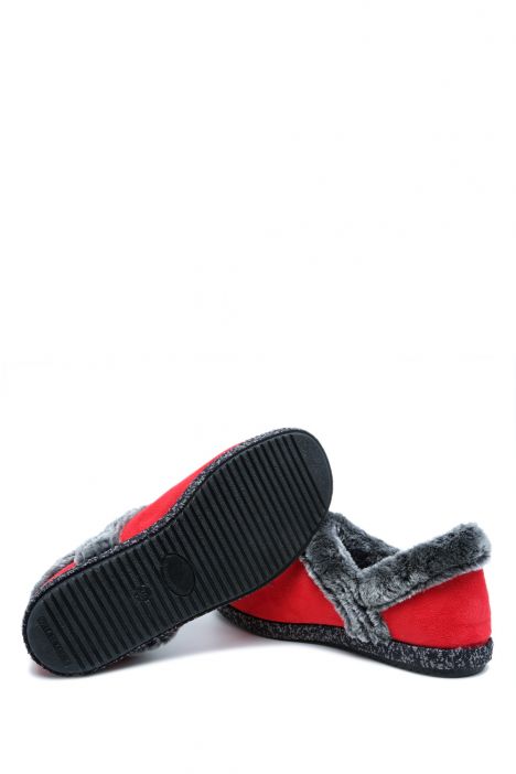 25375 Kifidis Home Kadın Ev Ayakkabısı 36-41 Kırmızı/Rojo