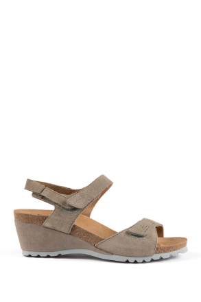 25417 Nisela Scholl Kadın Terlik 35-41 Gri / Grey