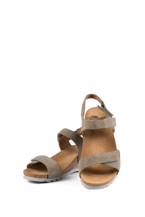25417 Nisela Scholl Kadın Terlik 35-41 Gri / Grey