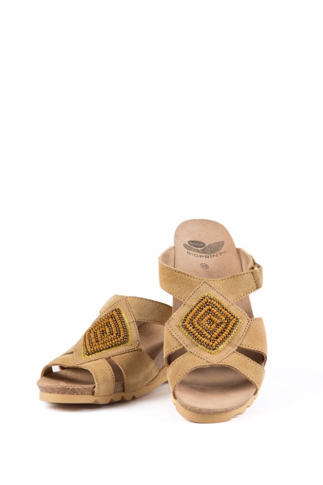 25419 Munalı Scholl Kadın Terlik 35-41 Bej / Beige