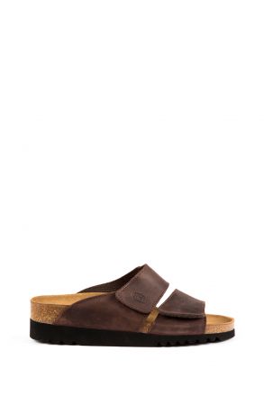 25458 Aalım Scholl Kadın Terlik 35-42 DARK BROWN