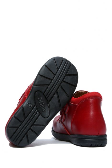 254 Kalite Çocuk Ayakkabı 24-30 Kırmızı / Red